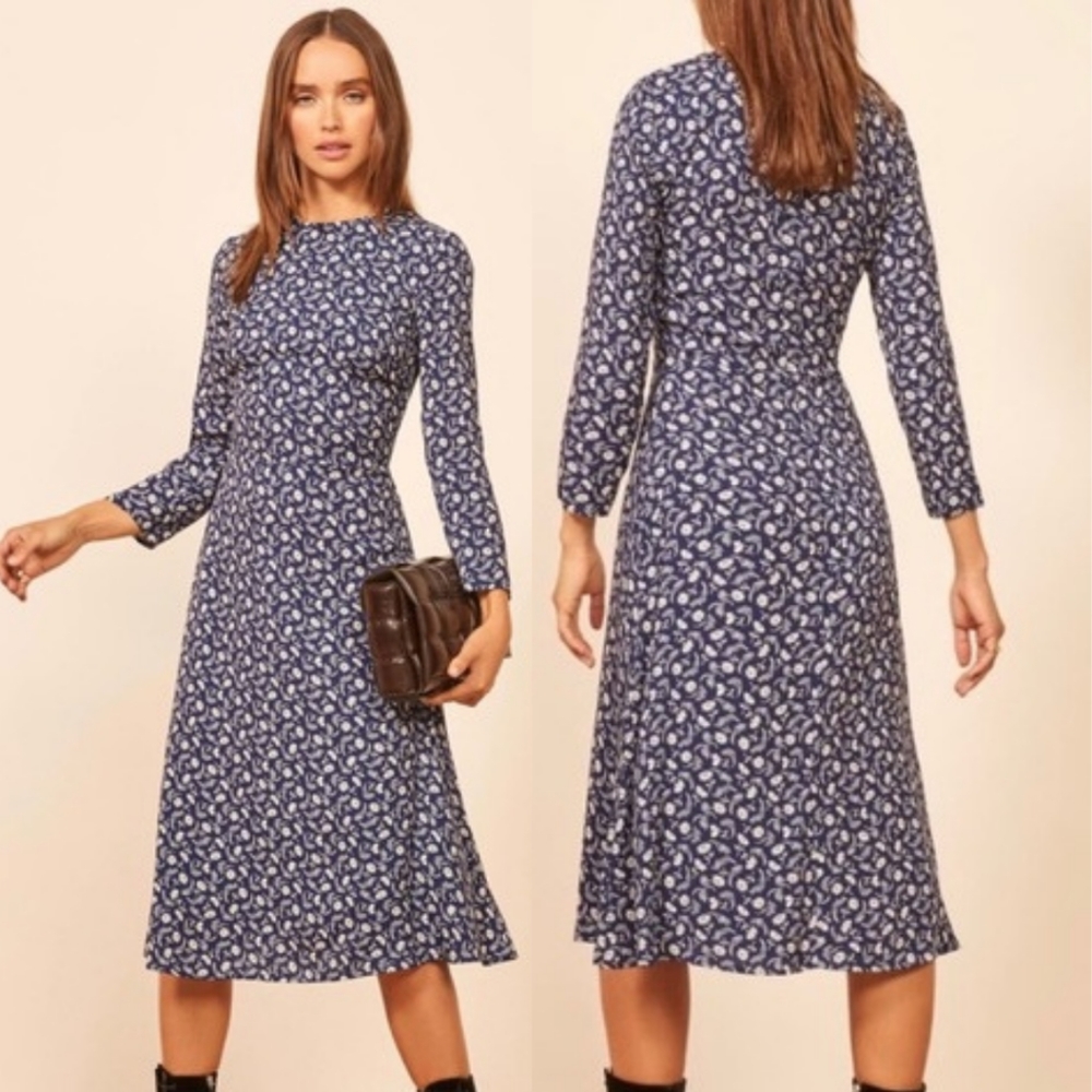 Moon Monterrey Midi Dress- REFORMATION